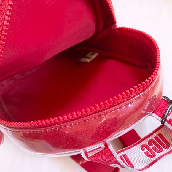 UGG Dannie II Mini Backpack Clear In Samba Red - Picture 8 of 9
